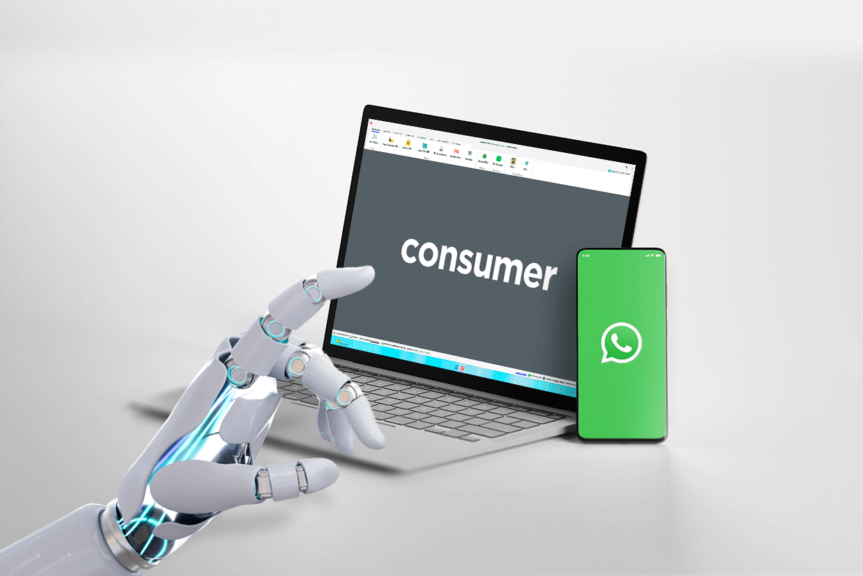 Auto-atendimento via Bot WhatsApp do Consumer
