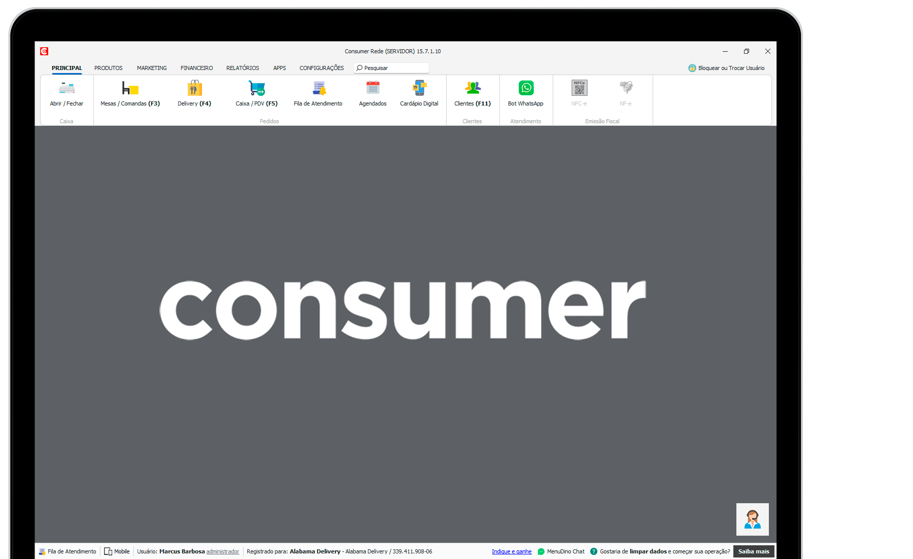 Sistema Integrado ao 99Food
